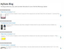 Tablet Screenshot of blog-eng.mystats.net